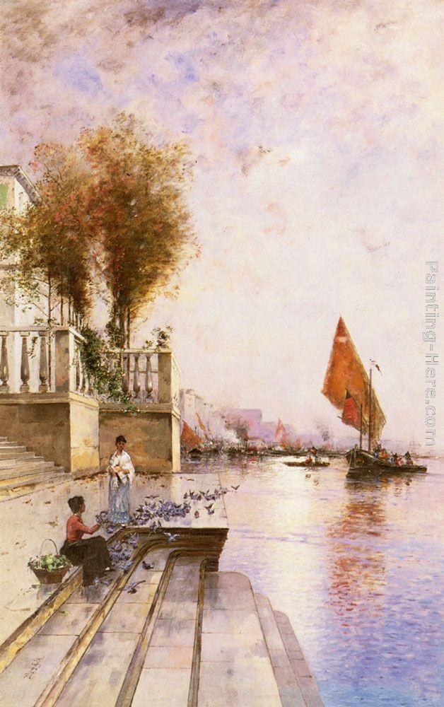 Wilhelm von Gegerfelt A Venetian Canal